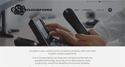 Desktop Screenshot of cloudfonix.com